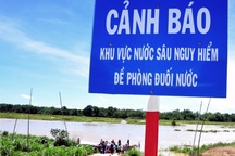 Báo động tình trạng trẻ em tử vong do đuối nước