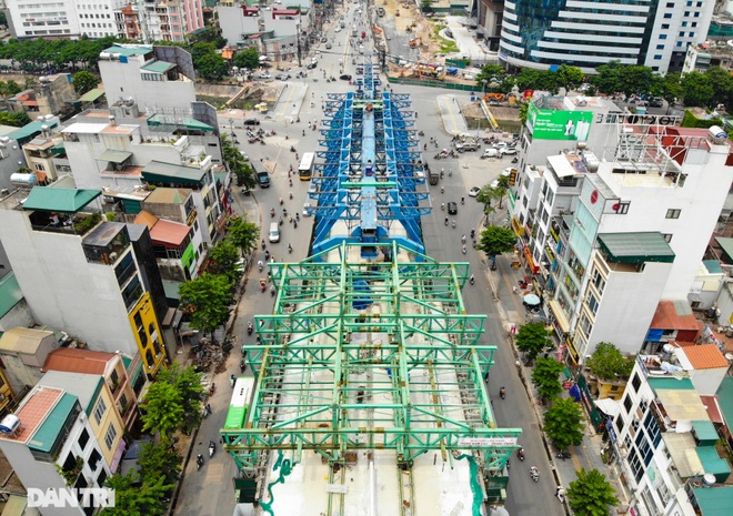 Hà Nội: Toàn cảnh công trường đường vành đai 2 đoạn Minh Khai – Đại La - 2 Hà Nội: Toàn cảnh công trường đường vành đai 2 đoạn Minh Khai – Đại La - 2