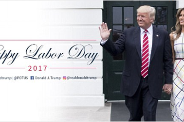 Bức ảnh gây tranh cãi của Tổng thống Trump