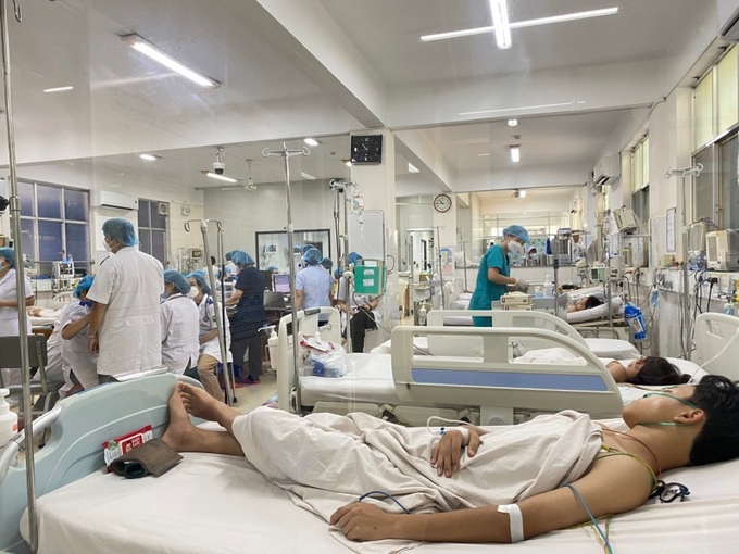 Số ca mắc sốt xuất huyết đang tăng mạnh tại TP.HCM, nhiều bệnh viện tuyến cuối có nguy cơ quá tải. Ảnh suckhoedoisong.vn