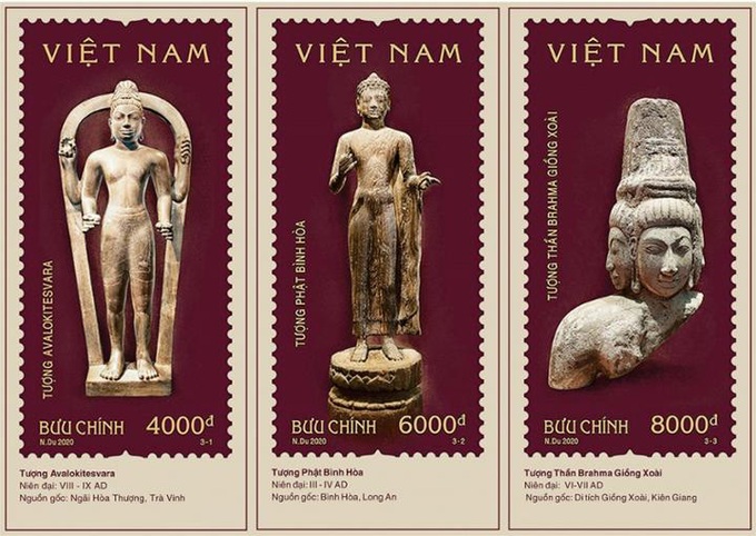 An Giang: Phát hành bộ tem ‘Văn hóa Óc Eo’ năm 2020 - Ảnh 1. An Giang: Phát hành bộ tem ‘Văn hóa Óc Eo’ năm 2020 - Ảnh 1.
