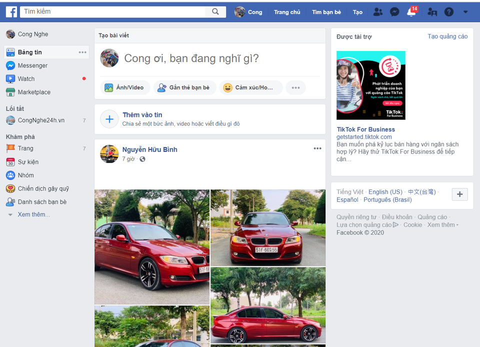 Cách khôi phục Facebook trên máy tính trở về giao diện cũ như trước đây - 4 Cách khôi phục Facebook trên máy tính trở về giao diện cũ như trước đây - 4