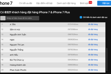 iPhone 7 và 7 Plus Jet Black chính hãng "cháy hàng" trước ngày lên kệ