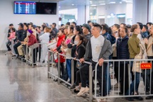 Khách quốc tế tại sân bay Nội Bài tăng cao kỷ lục