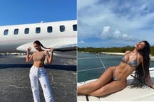 Bên trong máy bay riêng trị giá 72 triệu USD của kiều nữ Kylie Jenner