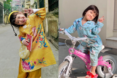 Vì quá đáng yêu, Cici Anh Chi có lượng fan hùng hậu không kém bố JustaTee