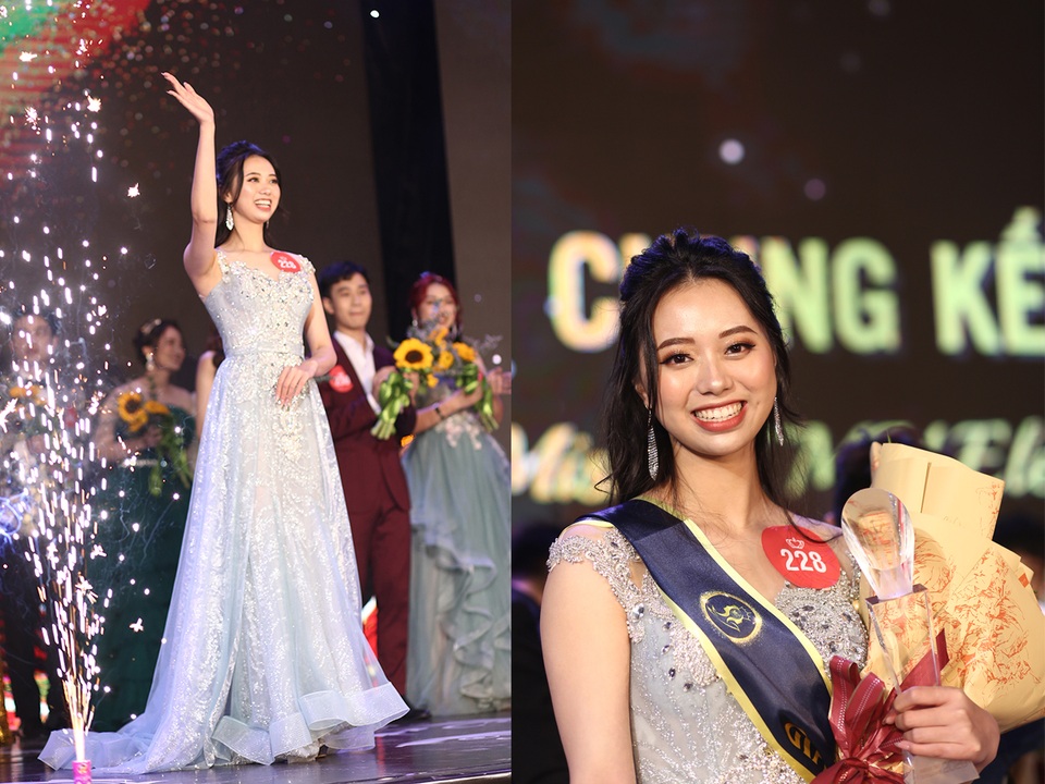 Nữ sinh cao 1m70 đăng quang hoa khôi ĐH Thương mại 2020 - 4 Nữ sinh cao 1m70 đăng quang hoa khôi ĐH Thương mại 2020 - 4