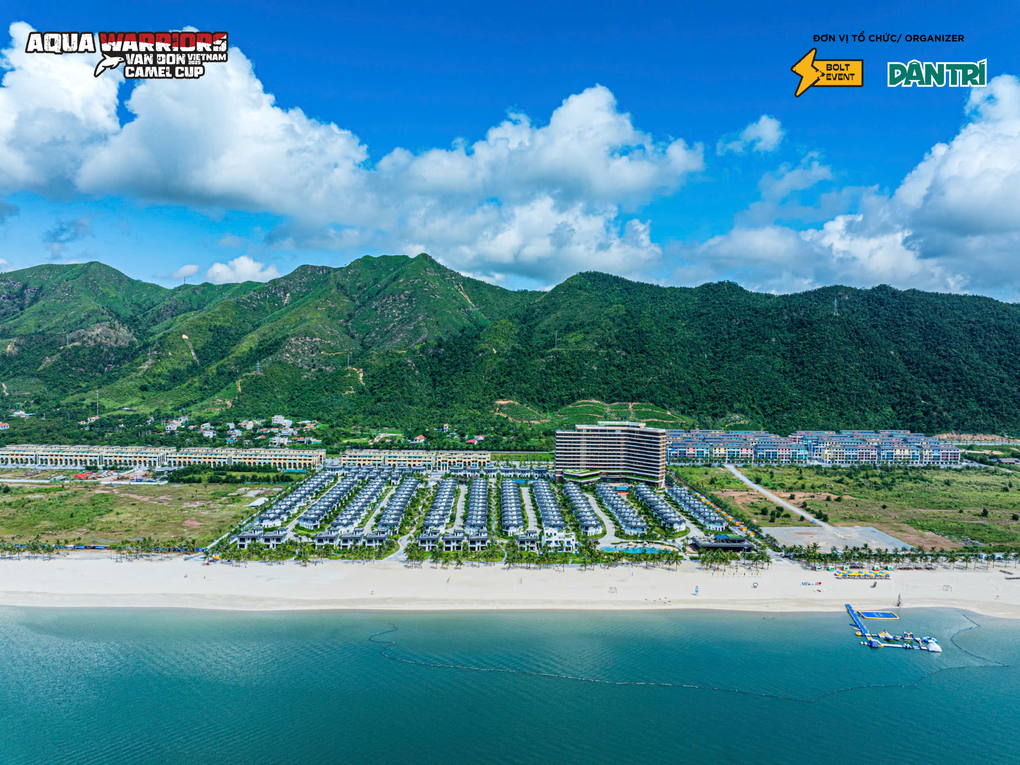 Toàn cảnh khu vực tổ chức Aqua Warriors Vân Đồn 2025 - Camel Cup - 1 Toàn cảnh khu vực tổ chức Aqua Warriors Vân Đồn 2025 - Camel Cup - 1