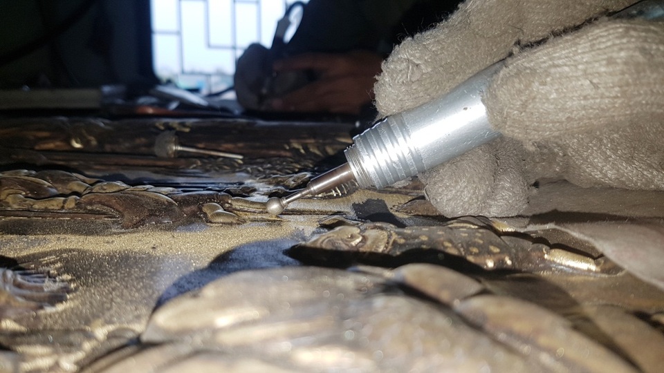 Người con thổi luồng gió mới vào những bức tranh làng Đồng Xâm - 2 Người con thổi luồng gió mới vào những bức tranh làng Đồng Xâm - 2