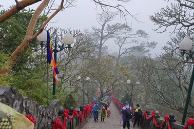 Nỗi lo Corona bủa vây, Yên Tử vắng khách trước ngày khai hội