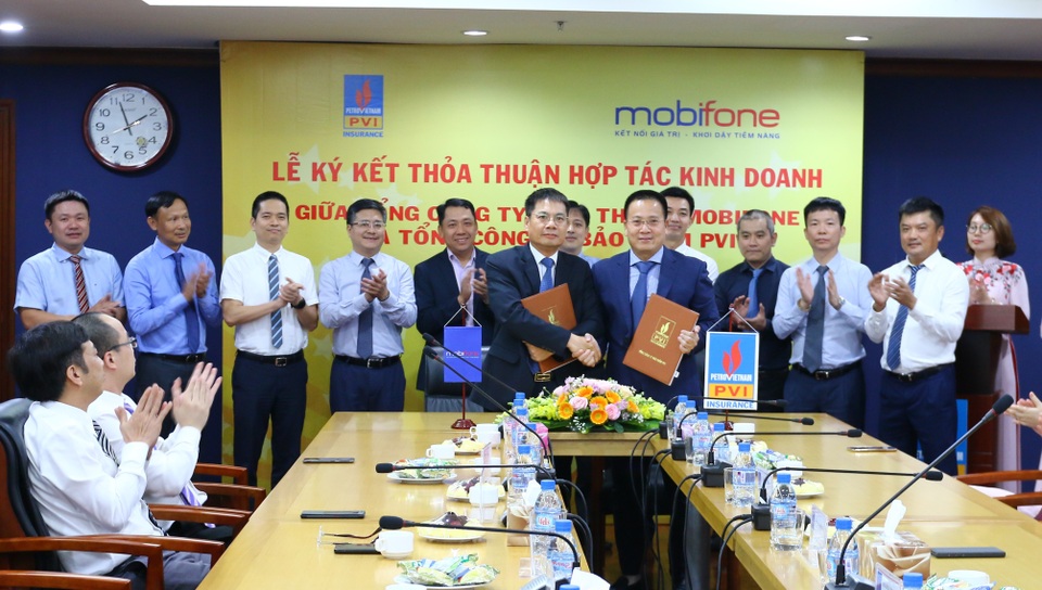 PVI ký kết Thỏa thuận hợp tác kinh doanh với MobiFone - 1 PVI ký kết Thỏa thuận hợp tác kinh doanh với MobiFone - 1