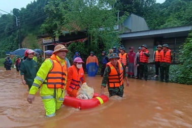 Quân đội, Công an sẵn sàng lực lượng, phương tiện ứng phó mưa lũ