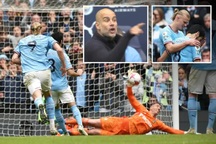 Pep Guardiola tức giận trước hành động bột phát của Erling Haaland