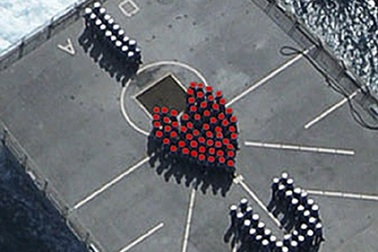 Thông điệp tình yêu trên chiến hạm Anh