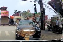 Khi ý thức giao thông không bằng... con vịt quay