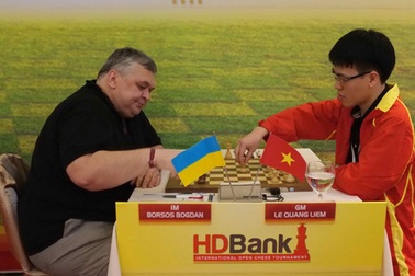 Lê Quang Liêm khởi đầu tốt ở giải đấu quy tụ hàng loạt kỳ thủ mạnh