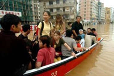 Hơn 500 người chết vì lũ lụt tại Trung Quốc 