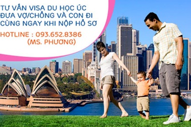 Hướng dẫn Visa đi Úc cho du học sinh kèm người thân