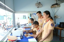 Công an Tiền Giang tổ chức sát hạch lái xe hạng A1 đầu tiên sau chuyển giao