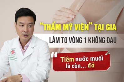 Vòng một "bên tươi, bên héo" sau giấc ngủ ở thẩm mỹ viện tại gia