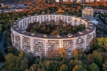 Bí mật về tòa nhà hình tròn độc, lạ ở Moscow