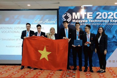 Học sinh Việt Nam đạt huy chương Bạc cuộc thi Sáng kiến và Đổi mới Quốc tế