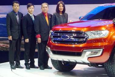 Ford Everest concept xuất hiện tại Đông Nam Á