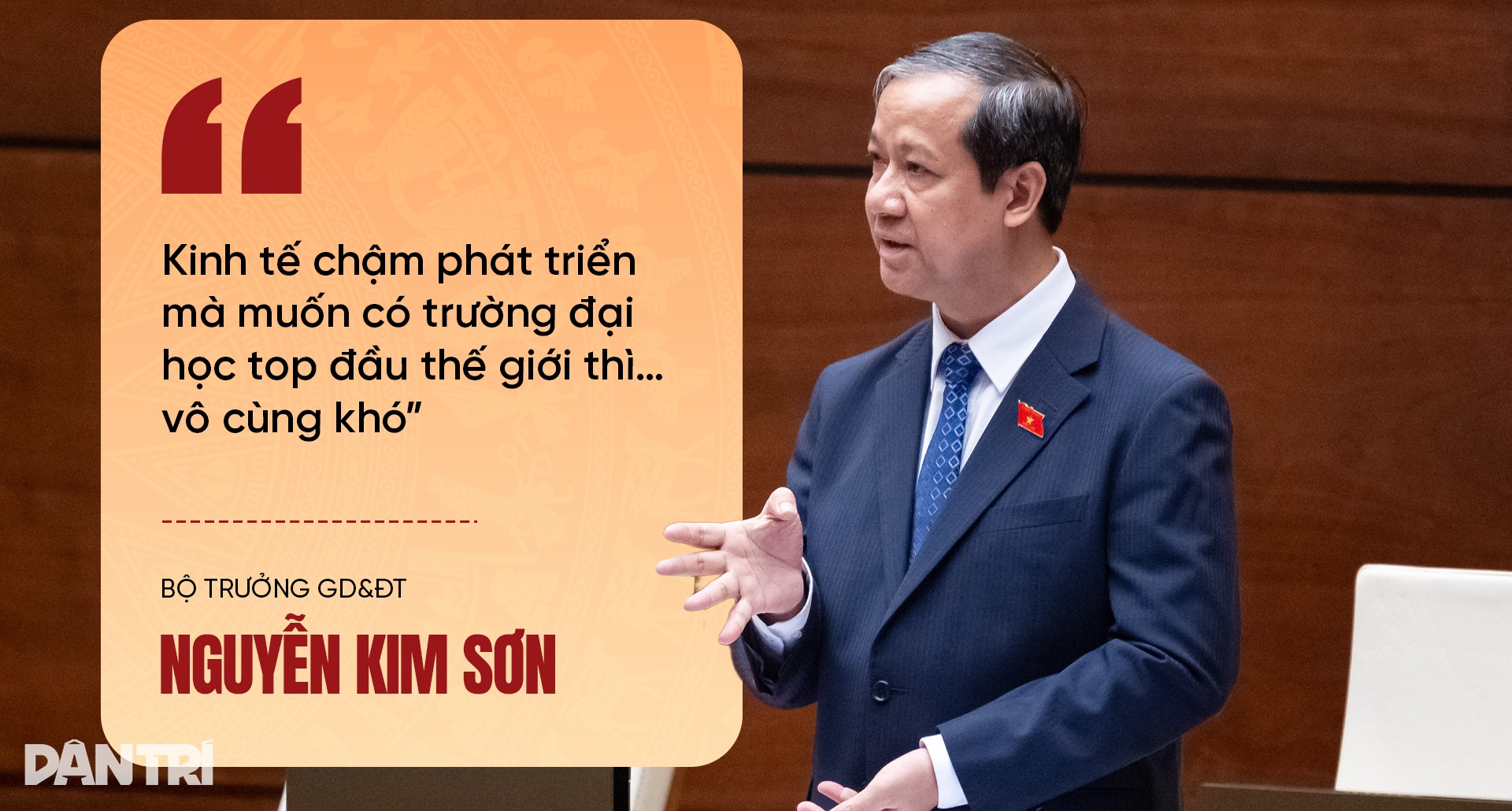 Những phát ngôn về dạy - học thêm và áp lực thi cử làm nóng nghị trường - 11 Những phát ngôn về dạy - học thêm và áp lực thi cử làm nóng nghị trường - 11