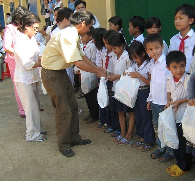Học sinh tại huyện Hoà Vang sẽ được Tổ chức Viet Dreams hỗ trợ hệ thống xử lý nước uống liền dùng cho học sinh. 
