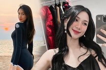 Hòa Minzy làm mẹ đơn thân: Chăm con khéo, vướng tin đồn hẹn hò cầu thủ