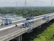 Yêu cầu theo dõi chặt chẽ vị trí lún trên cao tốc Bến Lức - Long Thành