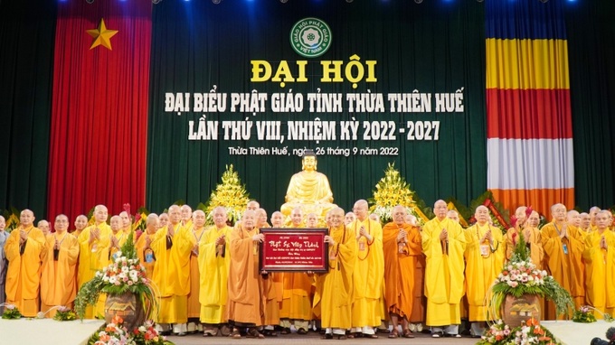 Đại hội Đại biểu Phật giáo tỉnh Thừa Thiên Huế lần thứ VIII, nhiệm kỳ 2022 - 2027