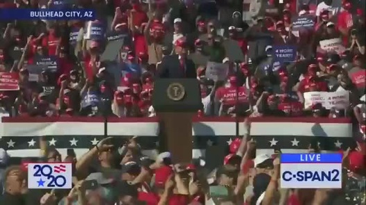 Tiêm kích chặn máy bay dân sự gần nơi ông Trump vận động tranh cử