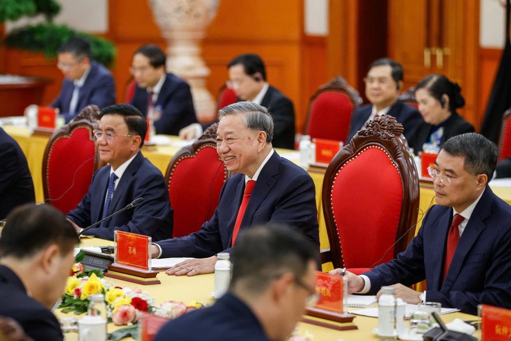 Tổng Bí thư Tô Lâm hội đàm Tổng Bí thư, Chủ tịch Trung Quốc Tập Cận Bình - 3 Tổng Bí thư Tô Lâm hội đàm Tổng Bí thư, Chủ tịch Trung Quốc Tập Cận Bình - 3