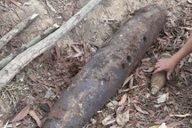 Tiếp nhận bom và đạn pháo người dân nhặt được trong rừng