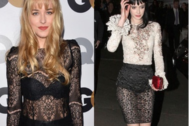 Kiều nữ “đua” váy áo xuyên thấu tại tiệc của GQ