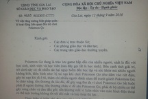Gia Lai: Cấm học sinh, sinh viên chơi Pokemon Go