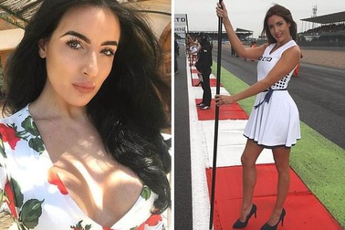Người mẫu phất cờ tại giải đua Công thức 1 qua đời vì tai nạn xe hơi