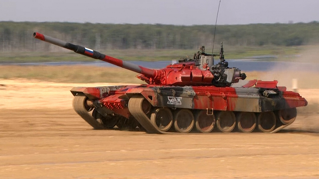 Vì sao xe tăng T-72B3 được sử dụng trong nội dung Xe tăng hành tiến? - 1 Vì sao xe tăng T-72B3 được sử dụng trong nội dung Xe tăng hành tiến? - 1