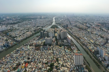 Hiện trạng nơi xây cầu đường qua 3 quận ở TPHCM giá trị hơn 3.700 tỷ đồng