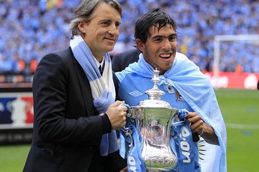 Man City “hét giá” Tevez 50 triệu bảng