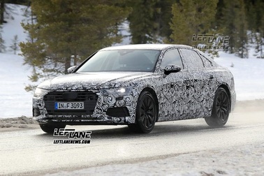 Audi A6 thế hệ mới lộ diện trên đường thử