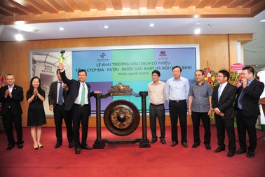 Cổ phiếu Habeco chính thức “lên sàn” với giá tham chiếu 39.000 đồng