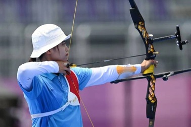 "Hot girl" bắn cung Ánh Nguyệt đạt kết quả tốt ở Olympic 2024