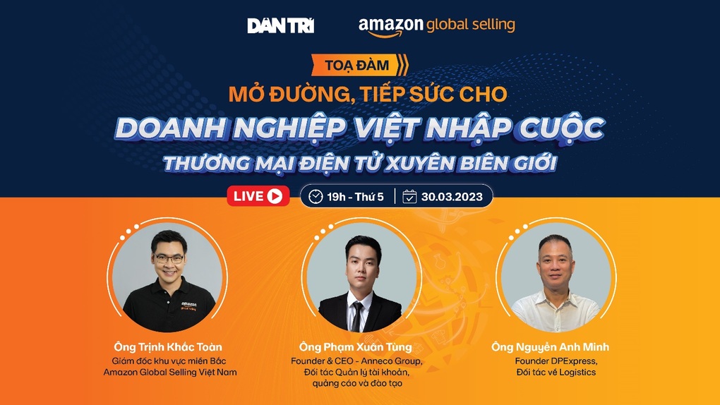Sắp diễn ra tọa đàm hỗ trợ SMEs tham gia thương mại điện tử xuyên biên giới - 1 Sắp diễn ra tọa đàm hỗ trợ SMEs tham gia thương mại điện tử xuyên biên giới - 1