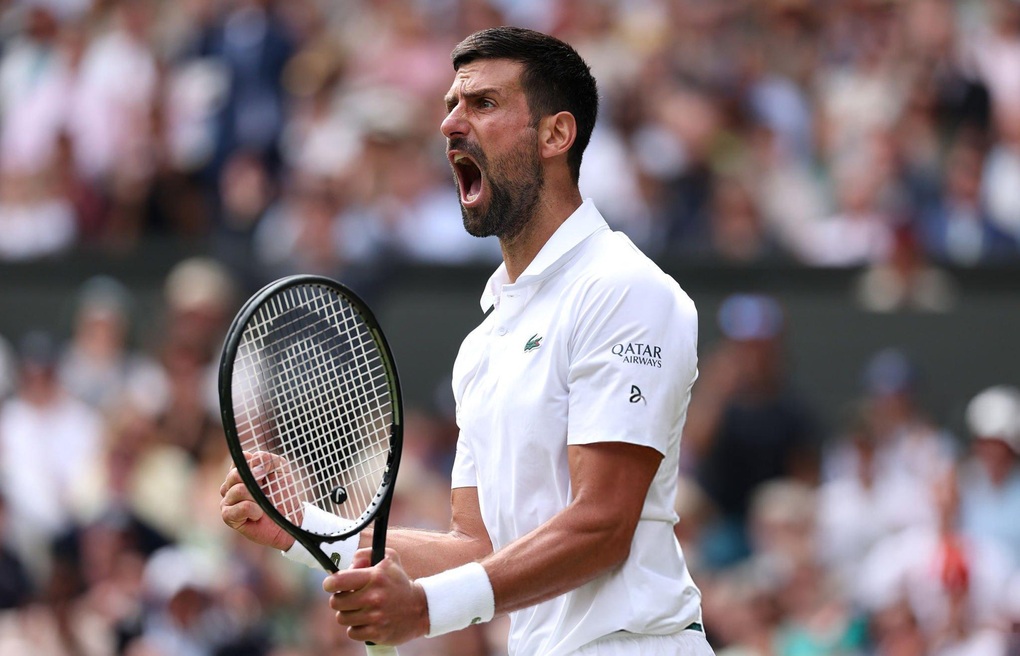 Djokovic lần thứ 16 vào tứ kết Wimbledon - 1 Djokovic lần thứ 16 vào tứ kết Wimbledon - 1