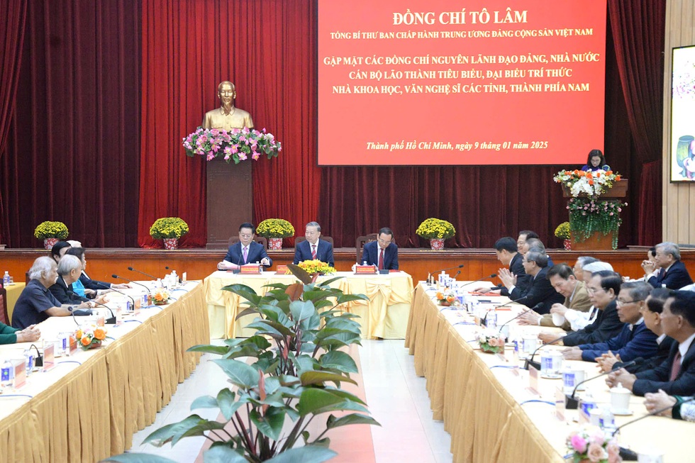 Diện kiến Tổng Bí thư, nhân sĩ hiến kế phát triển khoa học, văn hóa - 3