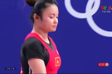 Nguyễn Thị Thúy giành HCB cử tạ hạng 55kg