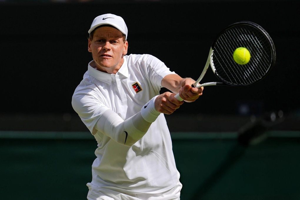 윔블던 준결승에서 조코비치와 맞붙는 시너 - 3 Sinner chạm mặt Djokovic tại bán kết Wimbledon - 3