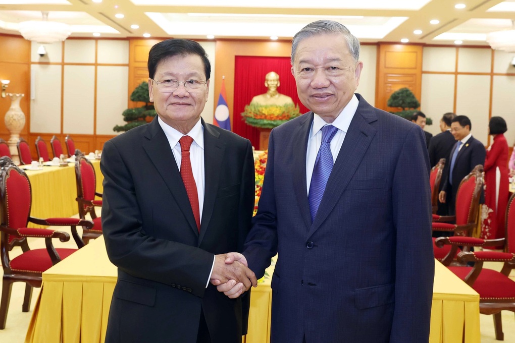 Tổng Bí thư: Gìn giữ, vun đắp và phát triển quan hệ đặc biệt Việt Nam - Lào - 1 Tổng Bí thư: Gìn giữ, vun đắp và phát triển quan hệ đặc biệt Việt Nam - Lào - 1